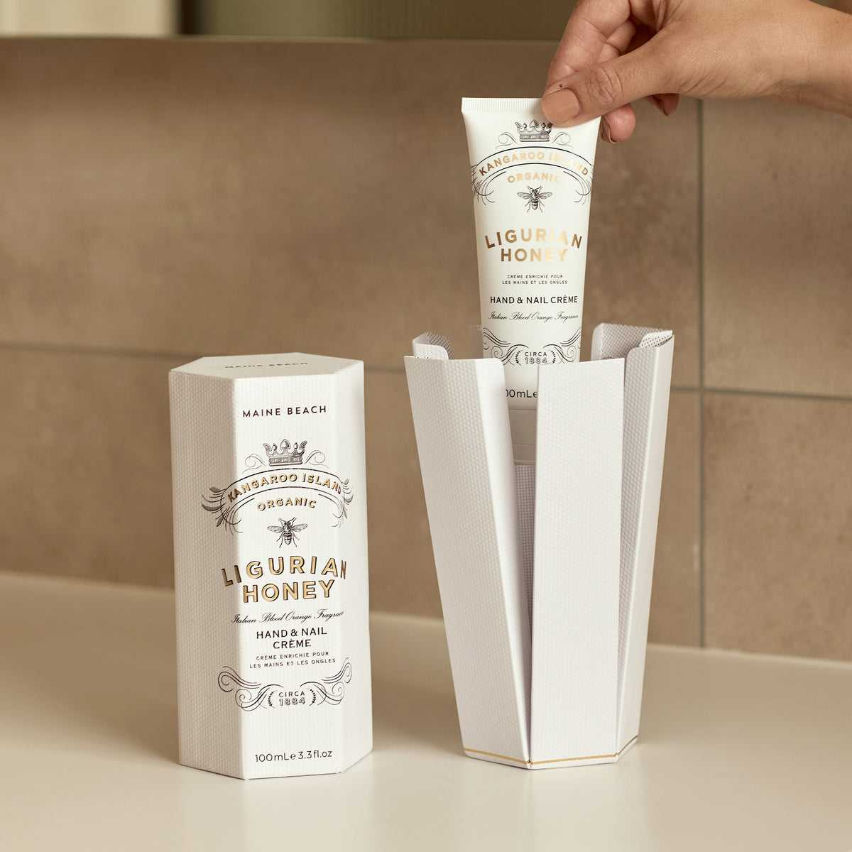 K.I. Ligurian Honey - Hand &amp; Nail Crème 3.3 fl. oz